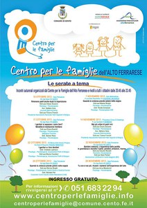 Brochure centro per le famiglie