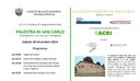 20 dicembre inaugurazione della palestra di San Carlo