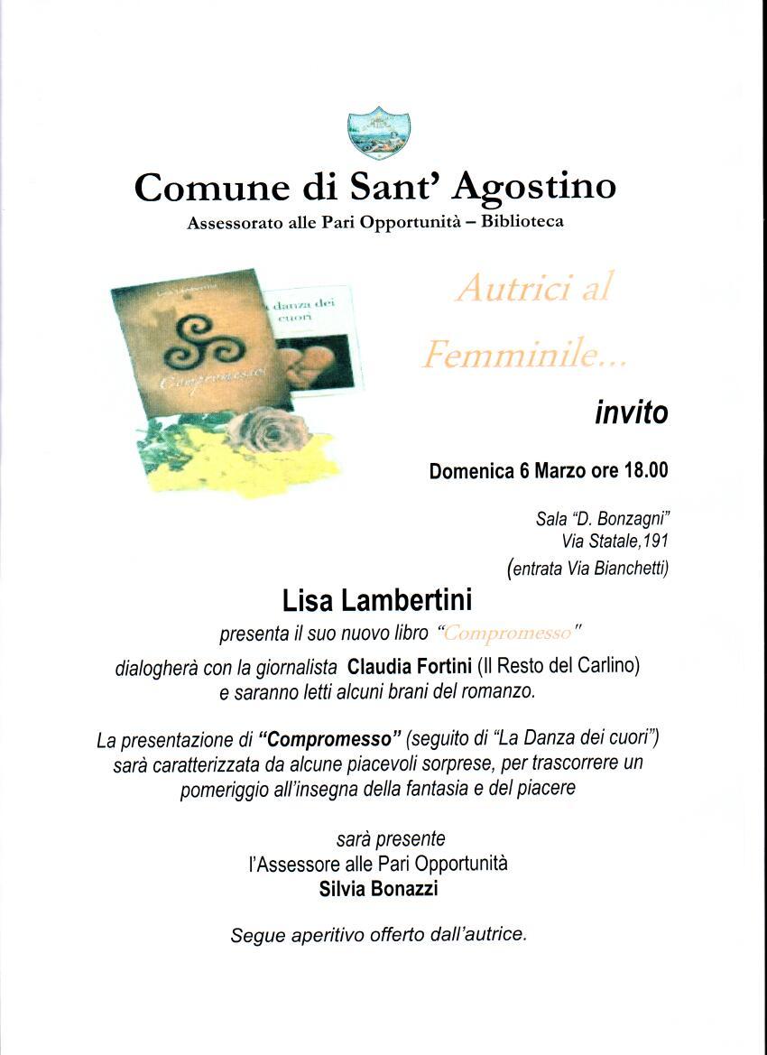 Autrici al Femminile. Lisa Lambertini: presentazione nuovo libro