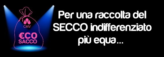 Calendario di distribuzione dell'eco-sacco per la raccolta del rifiuto secco indifferenziato 