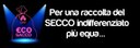 Eco-sacco Calendario di distribuzione dell'eco-sacco per la raccolta del rifiuto secco indifferenziato