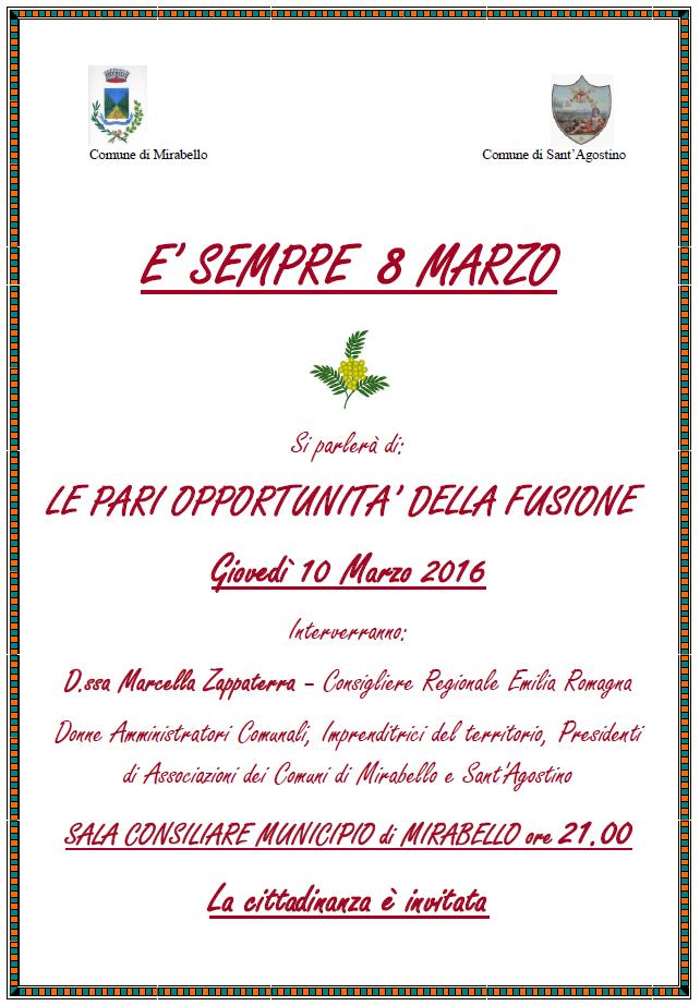 E' sempre 8 Marzo 