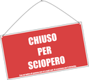 Avviso Chiusura per sciopero Sciopero Generale Regionale